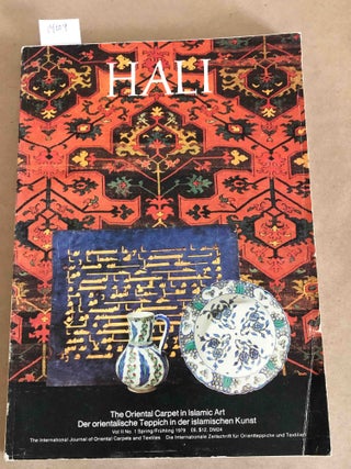 Item #14009 HALI The International Journal of Oriental Carpets and Textiles V. 2 No. 1 1979. Ian...