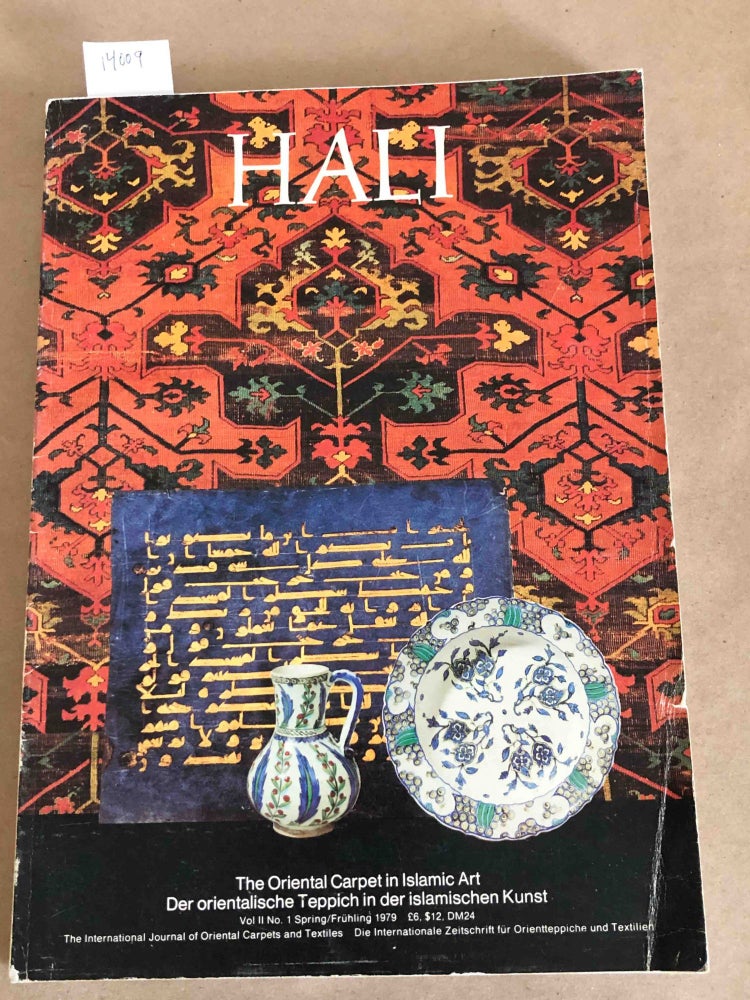 Item #14009 HALI The International Journal of Oriental Carpets and Textiles V. 2 No. 1 1979. Ian Bennett.
