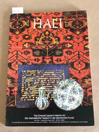 Item #14010 HALI The International Journal of Oriental Carpets and Textiles V. 2 No. 1 1979. Ian...