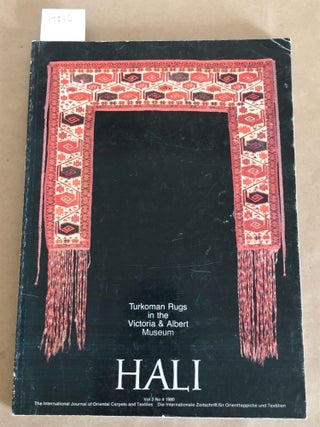 Item #14016 HALI The International Journal of Oriental Carpets and Textiles V. 2 No. 4 1980....
