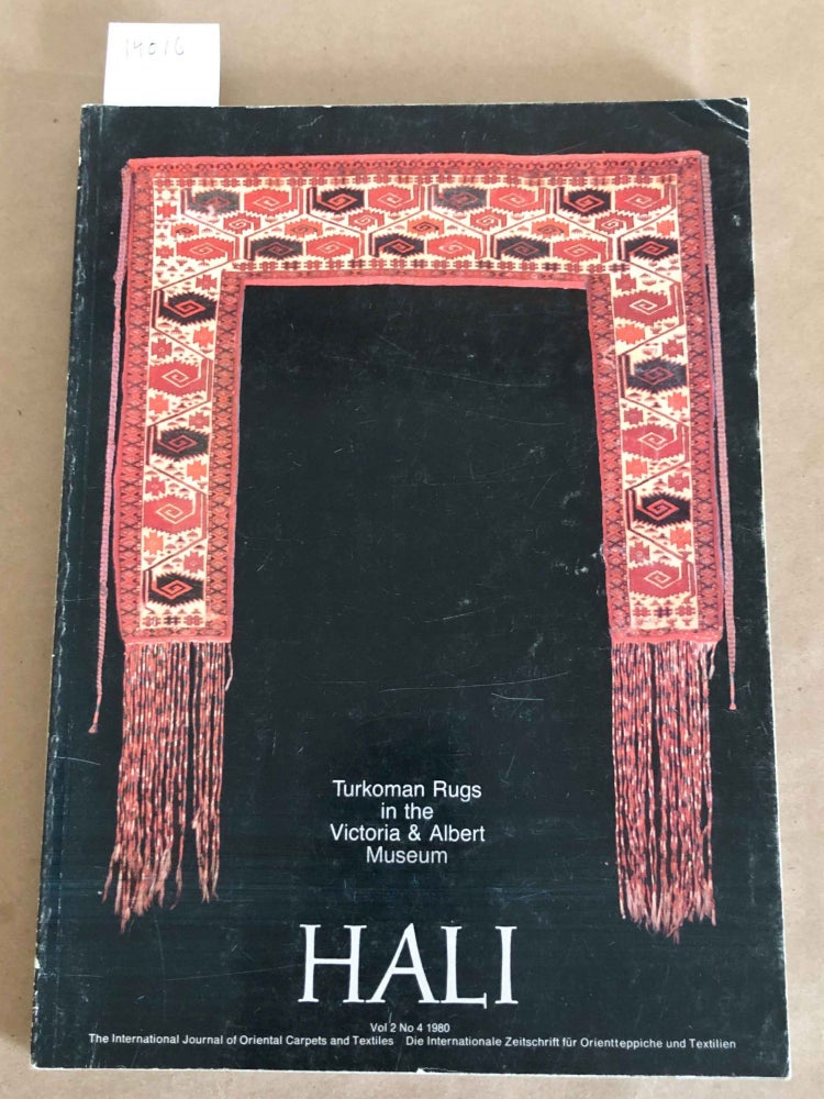 Item #14016 HALI The International Journal of Oriental Carpets and Textiles V. 2 No. 4 1980. Franses and Pinner.
