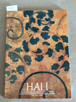 Item #14022 HALI The International Journal of Oriental Carpets and Textiles V. 5 No. 2 1982....
