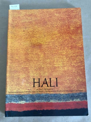 Item #14024 HALI The International Journal of Oriental Carpets and Textiles V. 5 No. 4 1983....