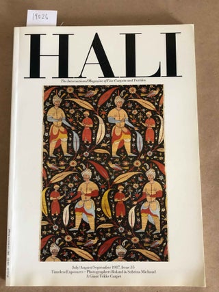 Item #14026 HALI The International Journal of Oriental Carpets and Textiles V. 9 No. 3 1987 issue...