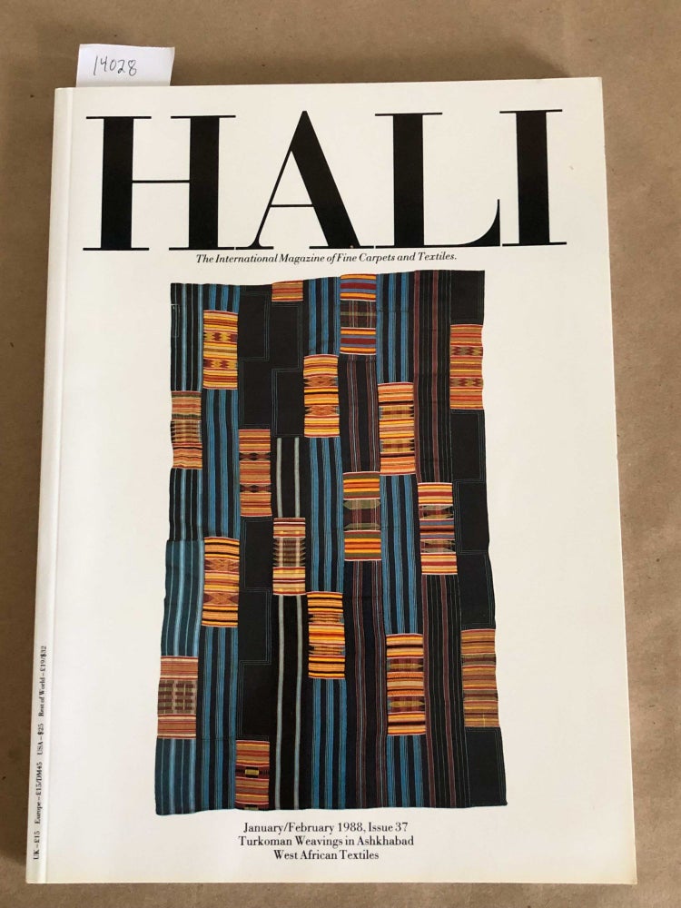 Item #14028 HALI The International Journal of Oriental Carpets and Textiles V. 9 No. 5 1988 issue 37. Franses and Pinner.