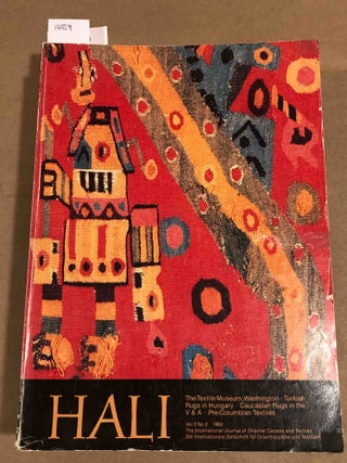 Item #14059 HALI The International Journal of Oriental Carpets and Textiles V. 3 No. 2 1980....