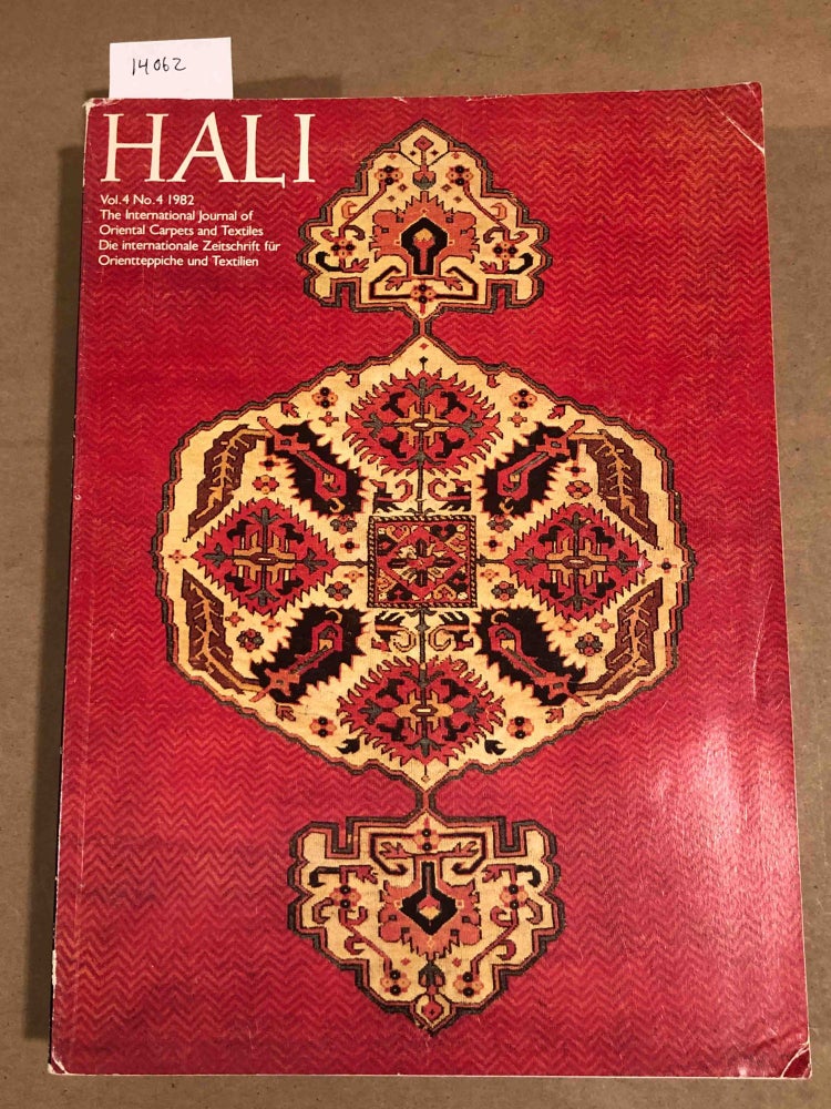 Item #14062 HALI The International Journal of Oriental Carpets and Textiles V. 4 No. 4 1982. Franses and Pinner.
