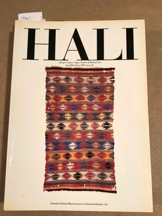 Item #14067 HALI The International Journal of Oriental Carpets and Textiles V. 7 No. 2 1985 issue...