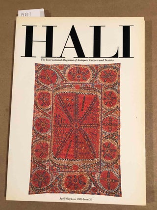 Item #14071 HALI The International Journal of Oriental Carpets and Textiles V. 8 No. 2 1986 issue...