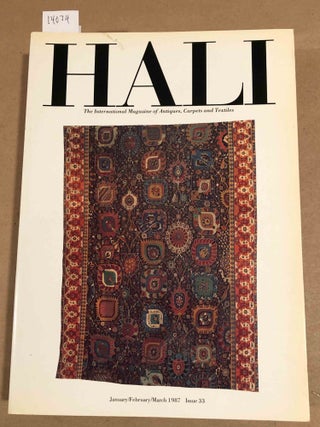 HALI The International Journal of Oriental Carpets and Textiles V. 9 No. 1 1987 issue 33