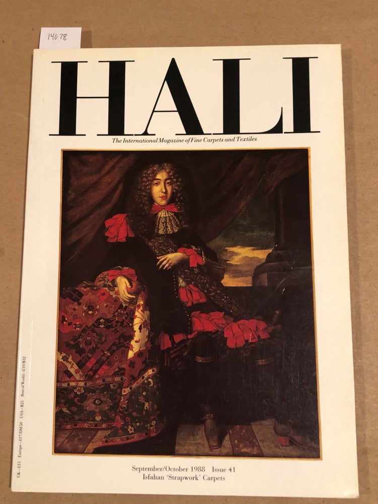 Item #14078 HALI The International Journal of Oriental Carpets and Textiles V. 10 No. 5 1988 issue 41. Franses and Pinner.