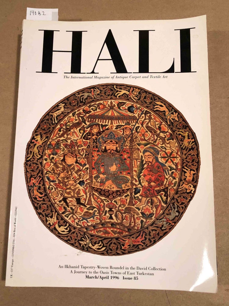 Item #14082 HALI The International Journal of Oriental Carpets and Textiles 1996 issue 85. Franses and Pinner.