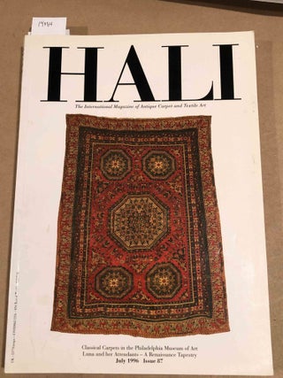 Item #14084 HALI The International Journal of Oriental Carpets and Textiles 1996 issue 87....