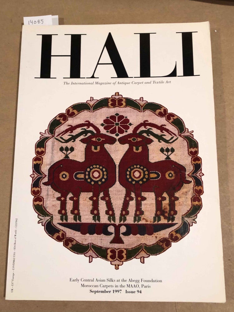 Item #14085 HALI The International Journal of Oriental Carpets and Textiles 1997 issue 94. Franses and Pinner.