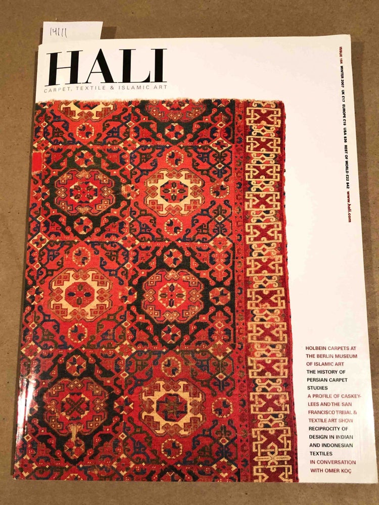 Item #14111 HALI Carpet, Textile & Islamic Art 2007 issue 154 includes india buyers guide. Ben Evans, ed.