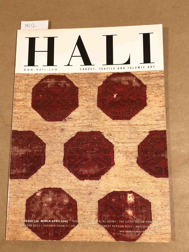 Item #14112 HALI Carpet, Textile & Islamic Art 2005 issue 139. Ben Evans, ed.