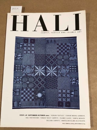 Item #14134 HALI Carpet, Textile & Islamic Art 2001 issue 118. Daniel Shaffer, ed