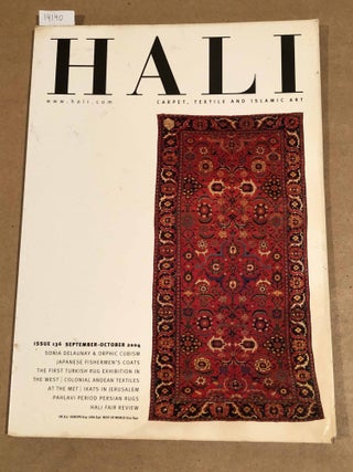 Item #14140 HALI Carpet, Textile & Islamic Art 2004 issue 136. Daniel Shaffer, ed