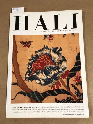 Item #14155 HALI Carpet, Textile & Islamic Art 2002 issue 124. Daniel Shaffer, ed