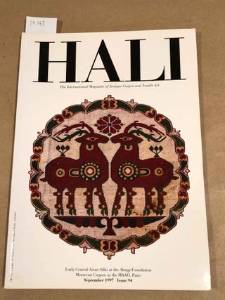 Item #14165 HALI International Magazine of Antique Carpet and Textile Art 1997 issue 94. Daniel...