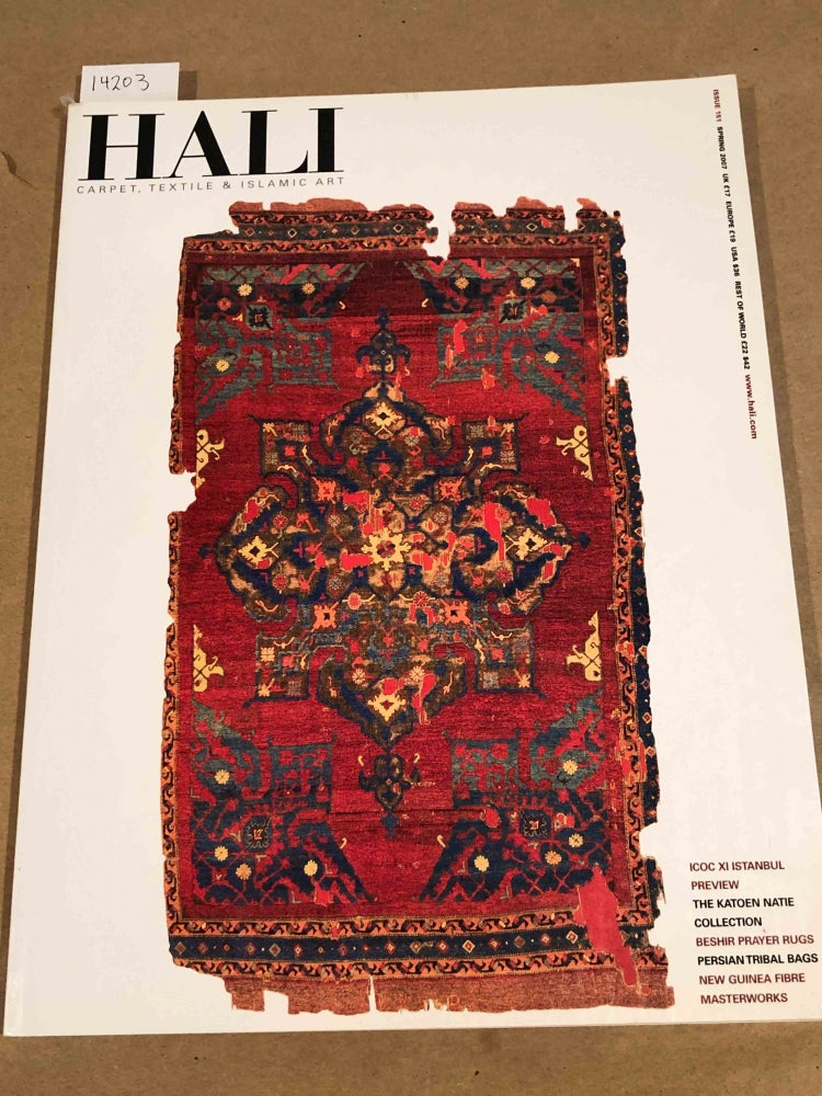 Item #14203 HALI Carpet, Textile & Islamic Art 2007 issue 151. Ben Evans, ed.