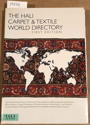 Item #14234 The Hali Carpet & Textile World Directory first edition. Patrick Hudson, ed