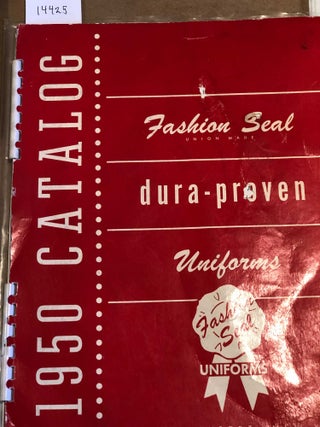Item #14425 1950 Catalog Fashion Seal Dura - Proven Uniforms. Fashion Seal Uniforms