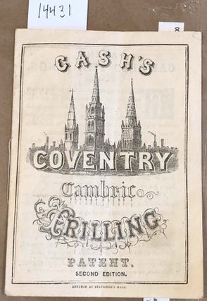 Item #14431 Cash's Coventry Cambric Frilling Patent. J., J. Cash