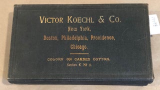 Item #14498 Colors on Carded Cotton Series C . No. 1 October 1901. Victor Koechl
