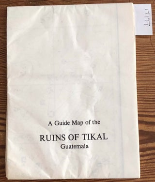 A Guide Map of the Ruins of Tikal Guatemala