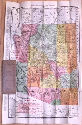 Item #3181 Vest Pocket Map of ARIZONA (1904). Rand McNally