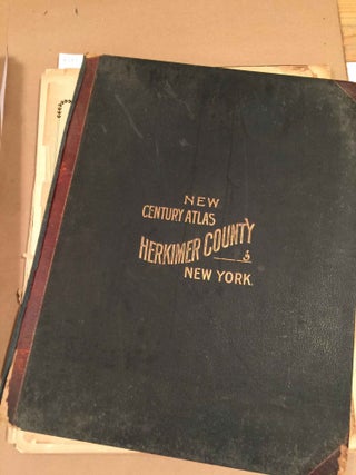 Item #3297 New Century Atlas of Herkimer County New York with Farm Records. Century Map Co