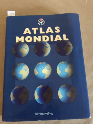 Item #3314 Atlas Mondial, The New International Atlas 1991. Kummerly Rand McNally, Frey