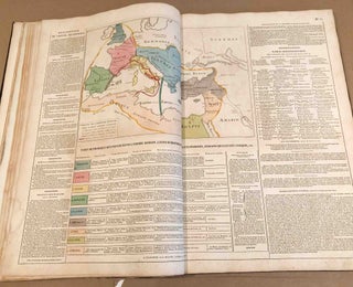 Atlas Historique Chronoligique Geographique et Genealogique par M. A. Le Sage Avec Corrections et Additions