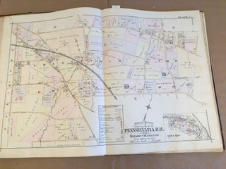 Atlas of Properties on the Line of Pennsylvania R. R. from Rosemont to Westchester (incomplete)