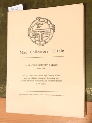 Item #3420 MAP COLLECTORS' CIRCLE No. 27 (1 issue) Bickham's Birds Eye County Views and the...