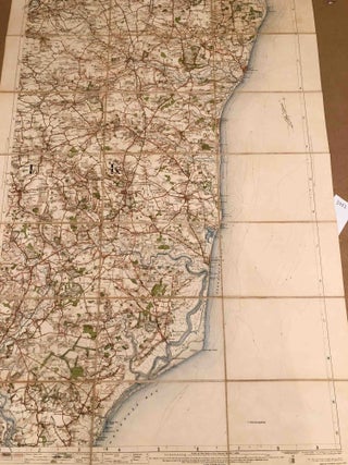 Item #3452 Ordnance Survey Map 88 1908 1914 Esatern Norfolk. Ordnance Survey