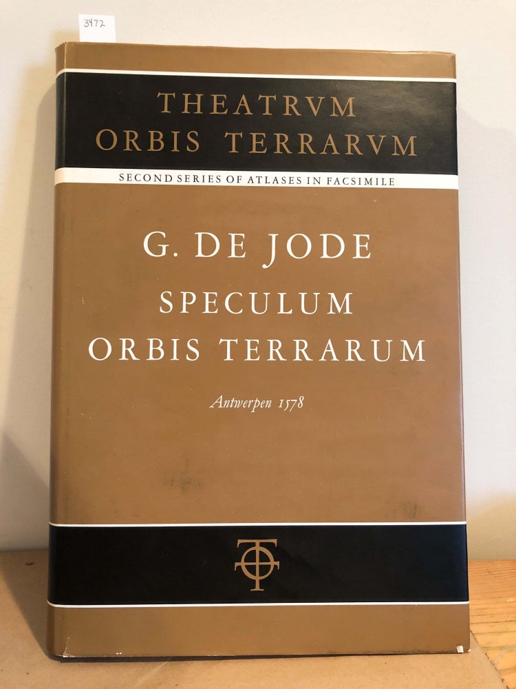 Item #3472 Speculum Orbis Terrarum 1578. G. De Jode.