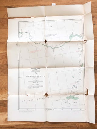Mackenzie and Yukon Maps 1891 in 9 sections Part D annual Report to accompany Report of R. G. McConnell 1890