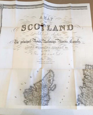 A Topographical Dictionary of Scotland...Supplementary Volume Map of Scotland (only)