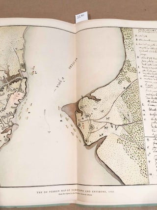 A Map of Yorktown with Notes Biographical, Nautical & Cartographical on the Journals & Map of Du Perron, 1781 - 1782