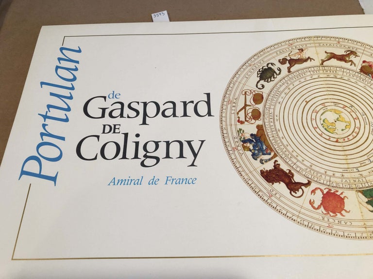 Item #3593 Portulan de Gaspard de Coligny Amiral de France. Gaspard de Coligny.