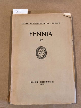 Item #3608 FENNIA 57 ( nos. 1 - 5, 1933
