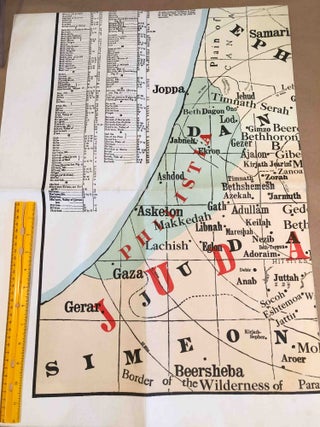 Eilers Sunday School Wall Map #7 The Kingdom of JUDAH ISRAEL