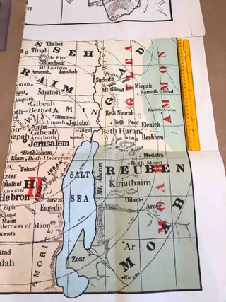 Eilers Sunday School Wall Map #7 The Kingdom of JUDAH ISRAEL