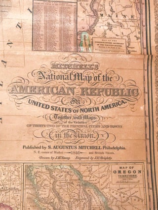 Item #3680 Mitchell's Map of The American Republic United States of North America together with...