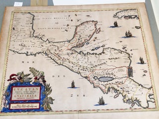 Item #3698 Yucatan Conventus Iuridici Hispaniae Nove Pars Occidentalis et Guatimala (map ). Blaeu