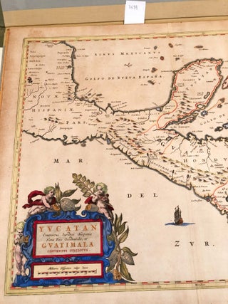 Yucatan Conventus Iuridici Hispaniae Nove Pars Occidentalis et Guatimala (map )