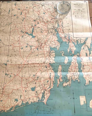 Item #3715 Highway Map of Rhode Island 1942. Rhode Island Department of Public Works