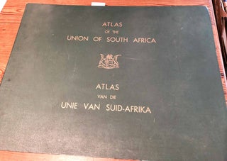 Item #3736 Atlas of the Union of South Africa Atlas Van Die Unie Van Suid - Afrika. A. M. Talbot,...